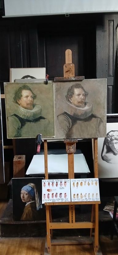 Copying the master side by side.