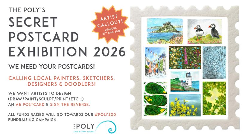 Falmouth Poly Secret Postcard Show